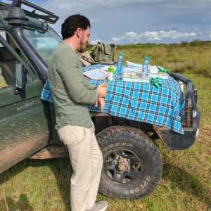 Johari Africa Adventures guest enjoying African nature book the best Kenya luxury safari tour packages from Nairobi Diani Mombasa Malindi and Watamu www.johariafricaadventures.com