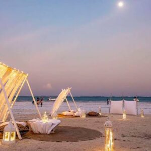 Experience Diani beach Vibrant Nightlife at Nomad beach bar - one of the best things to do in Diani beach with Johari Africa Adventures