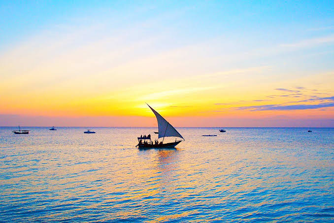 Traditional Dhow sunset cruise - one of the best things to do in Diani beach with Johari Africa Adventures