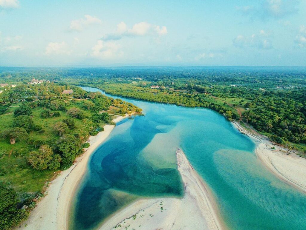 Visit the Kongo River Estuary - one of the best things to do in Diani beach with Johari Africa Adventures